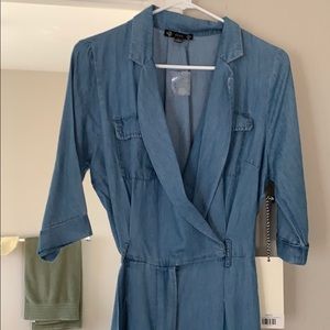 Denim jumpsuit from Roolee